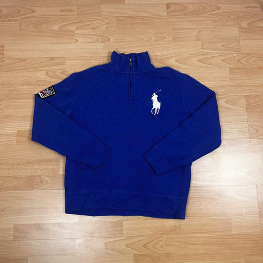 Ralph Lauren Halfzip Blau