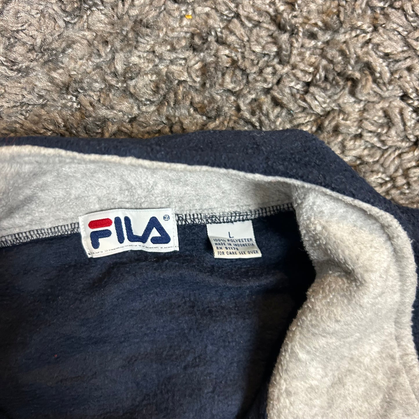 Fila vintage Halfzip