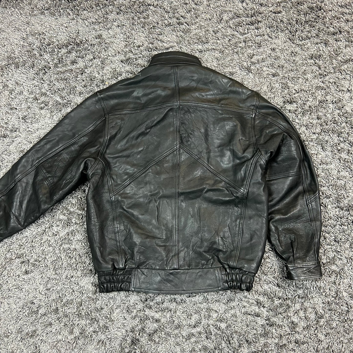 Vintage Leder Jacke