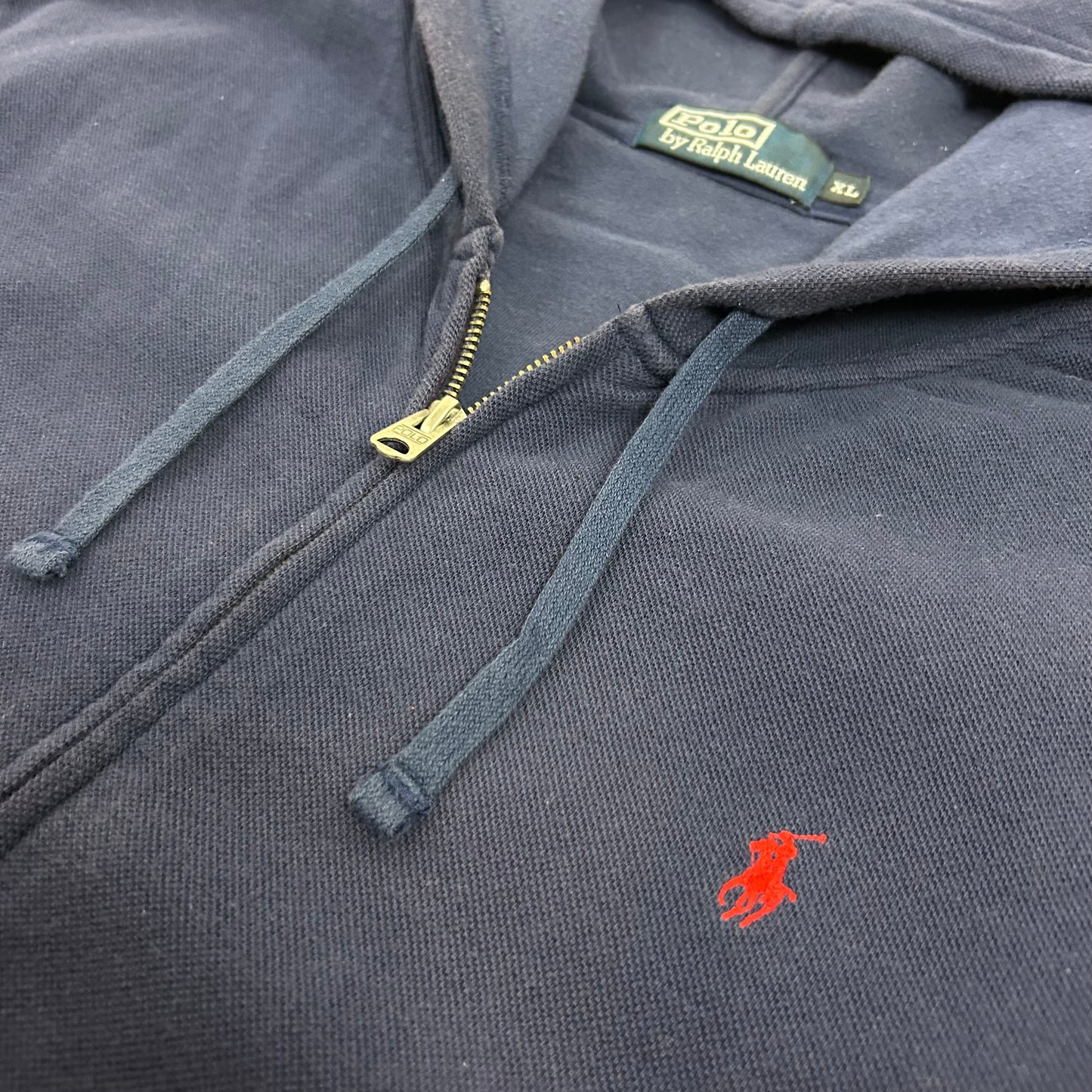 Ralph Lauren Kaputzenjacke blau