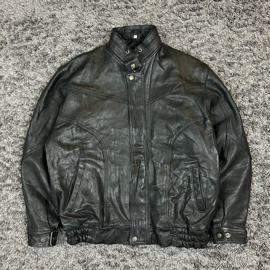 Vintage Leder Jacke