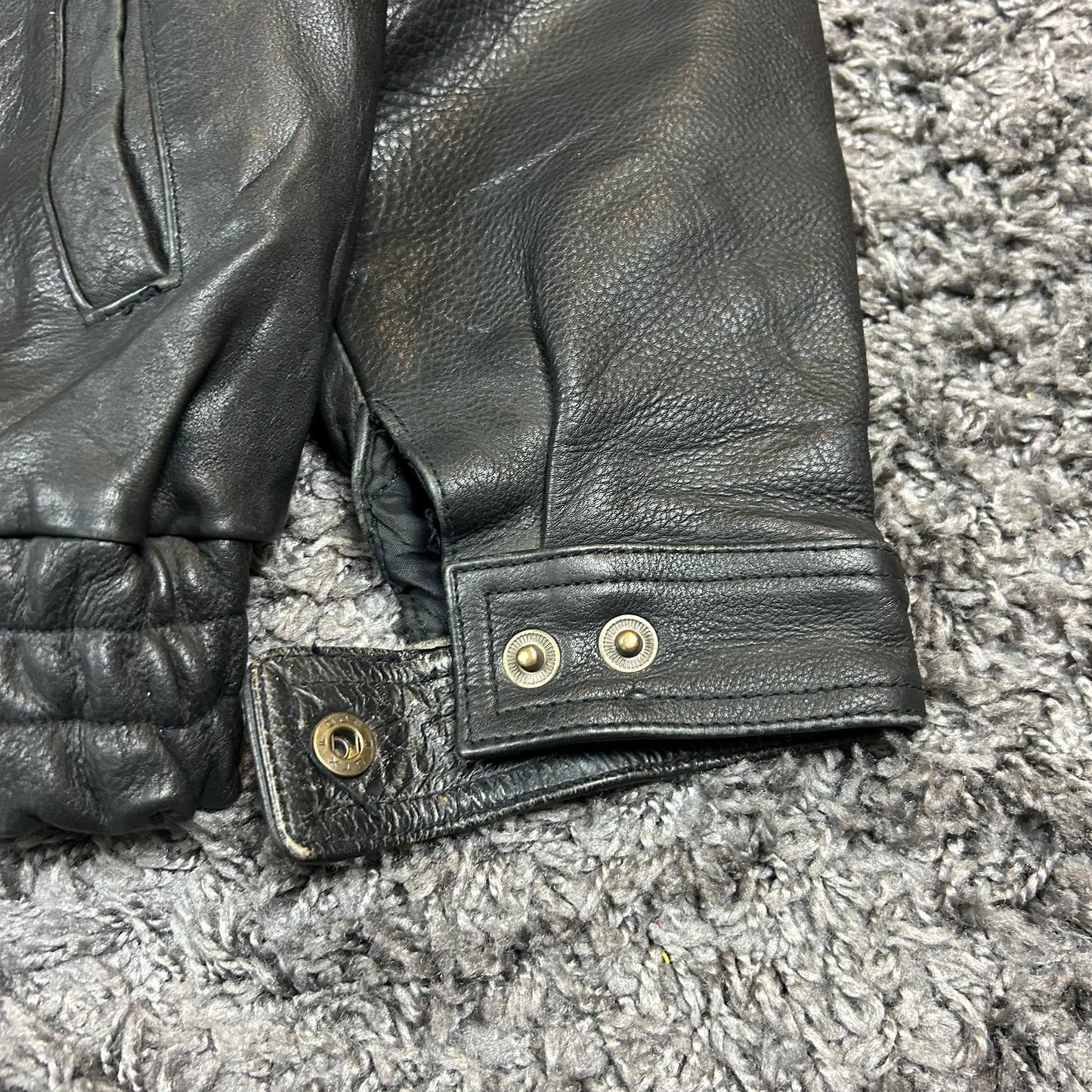 Vintage Leder Jacke