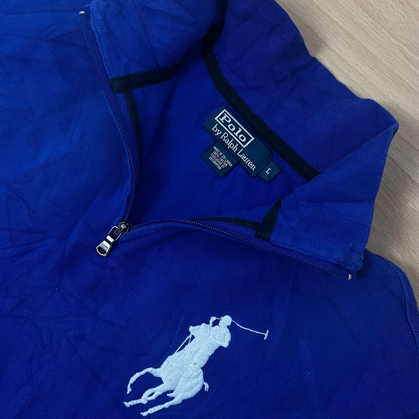 Ralph Lauren Halfzip Blau