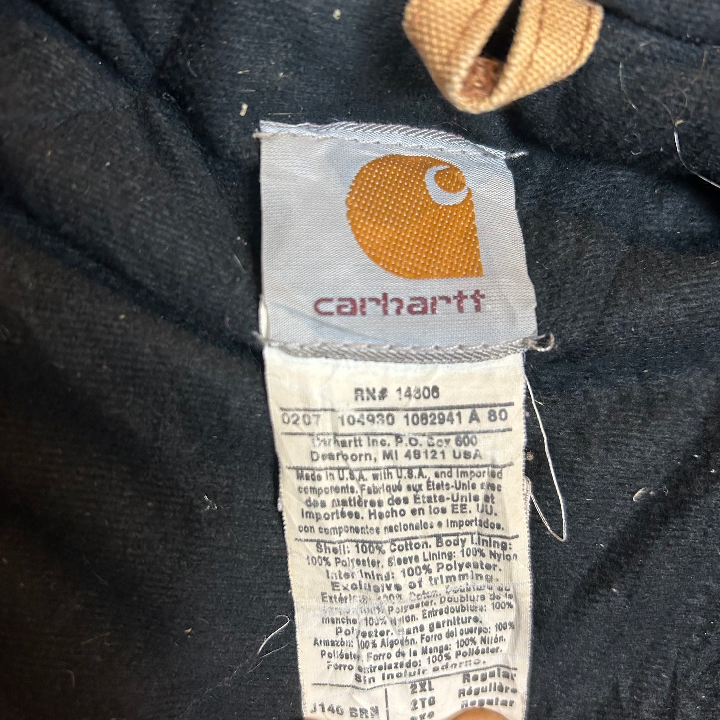 Carhartt workwear jacket